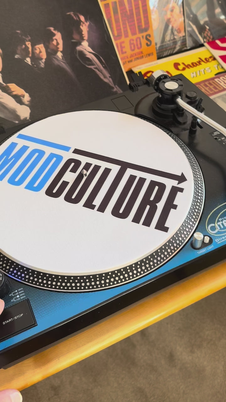 Pre-order: Pair of limited edition Modculture turntable mats